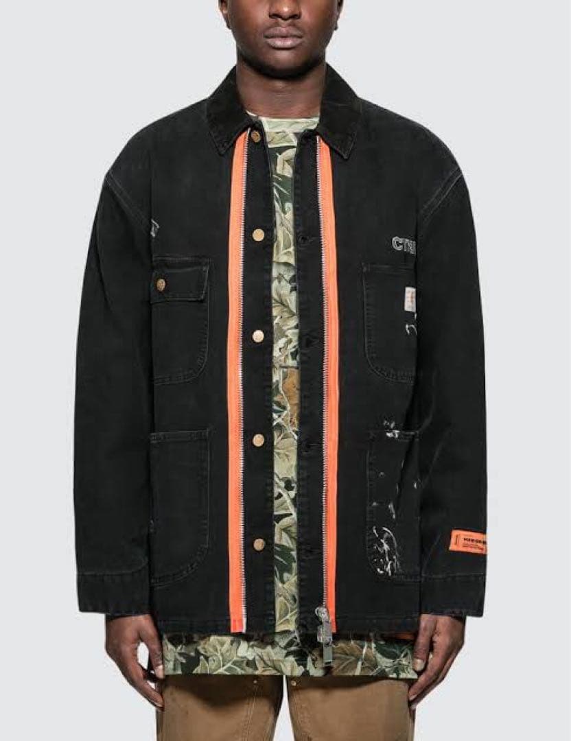 最終価格heron preston ✖︎ carhartt ジャケット 希少
