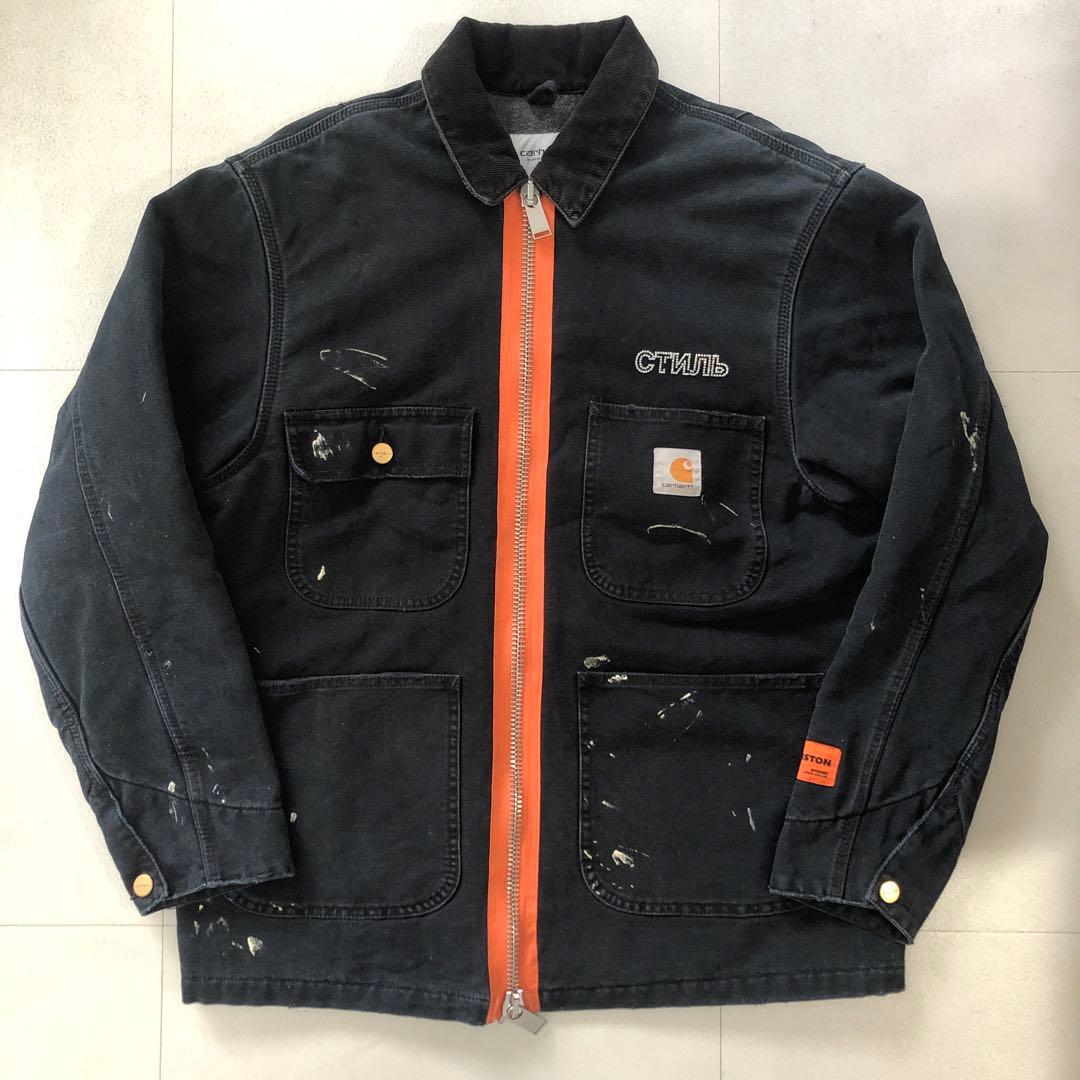 最終価格heron preston ✖︎ carhartt ジャケット 希少