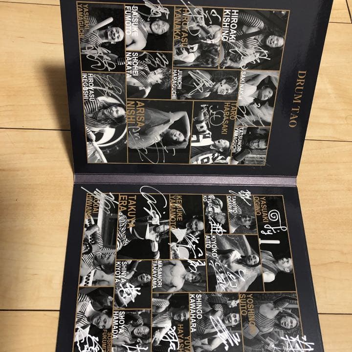 サイン入り　DRUM TAO/RHYTHM of TRIBE 時空旅行記