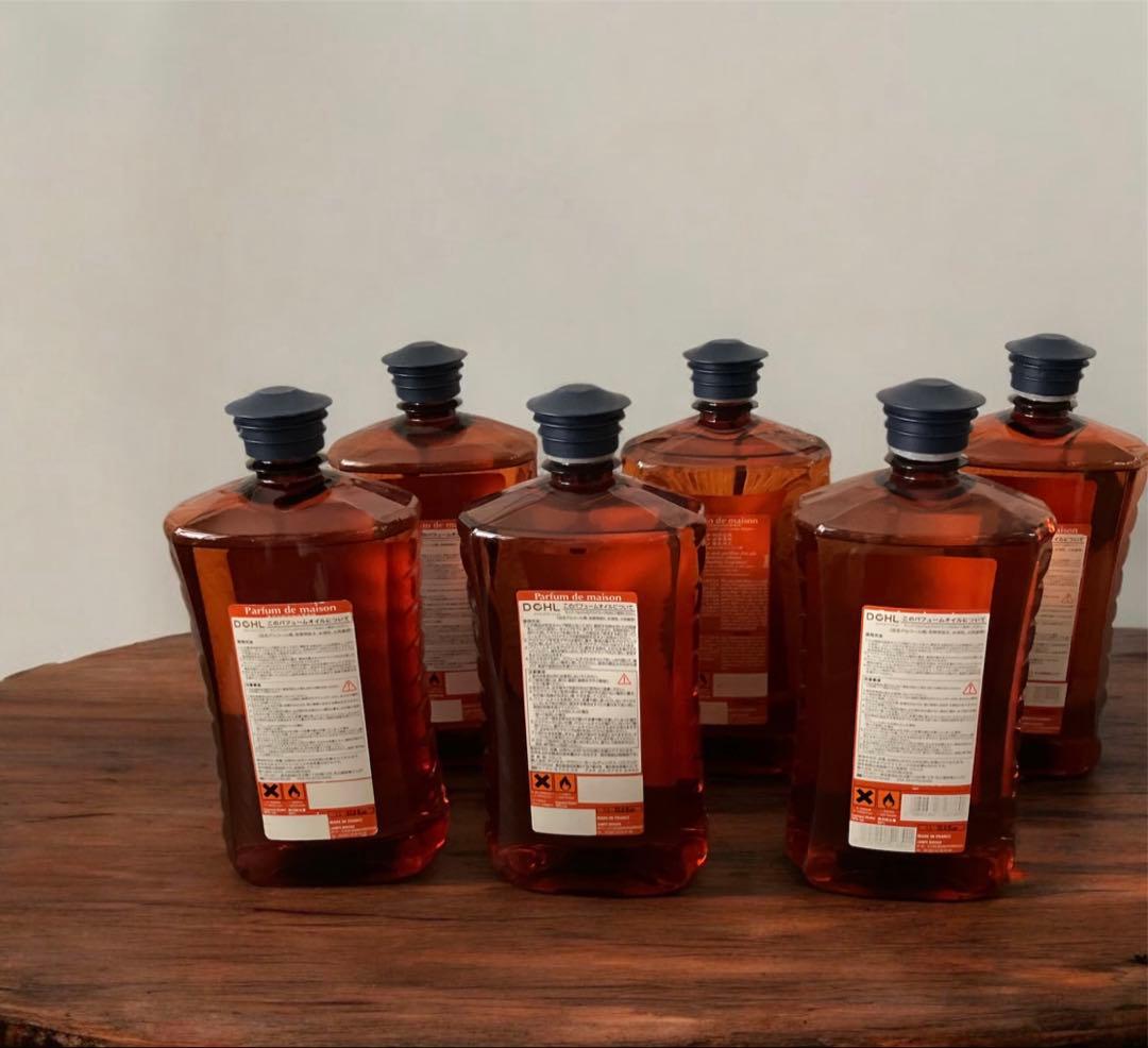 未使用品❗️ランプベルジェ エッセンシャルオイル 6本セット　廃盤 ブラウンボトル