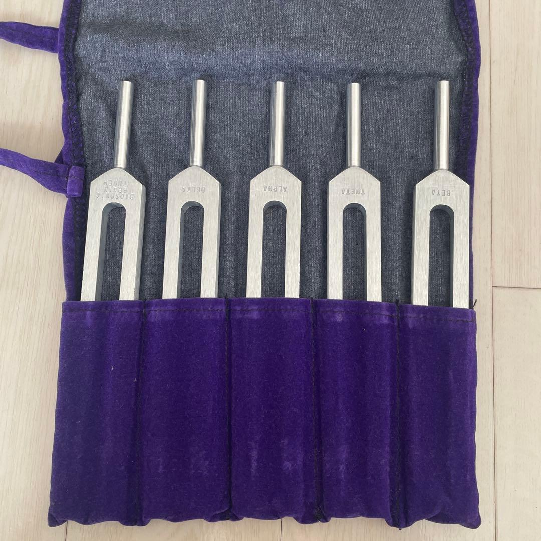 BIOSONIC ブレインチューナー　5本セット 音叉