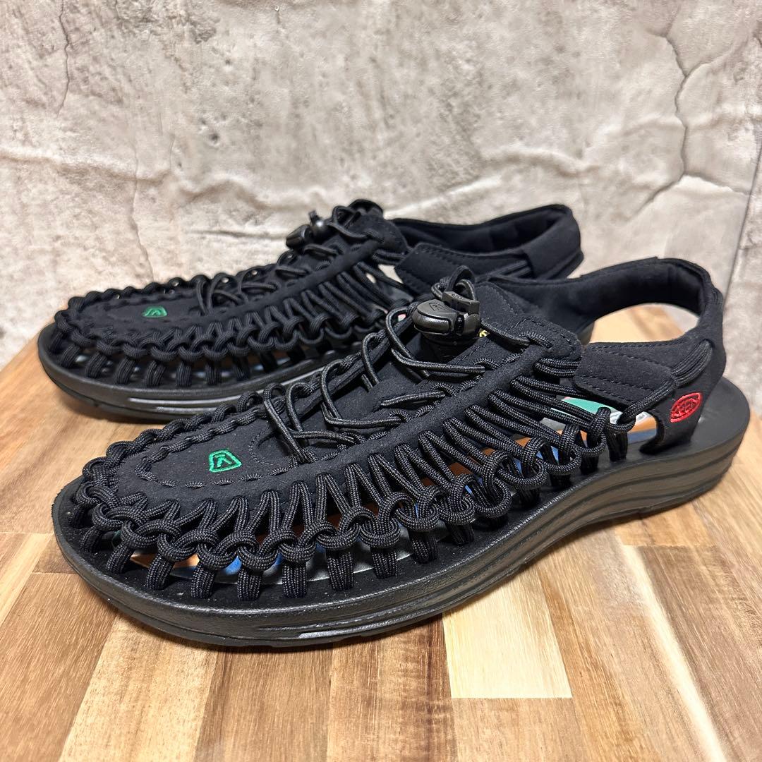 27.5cm KEEN キーン UNEEK ユニーク サンダル ブラック