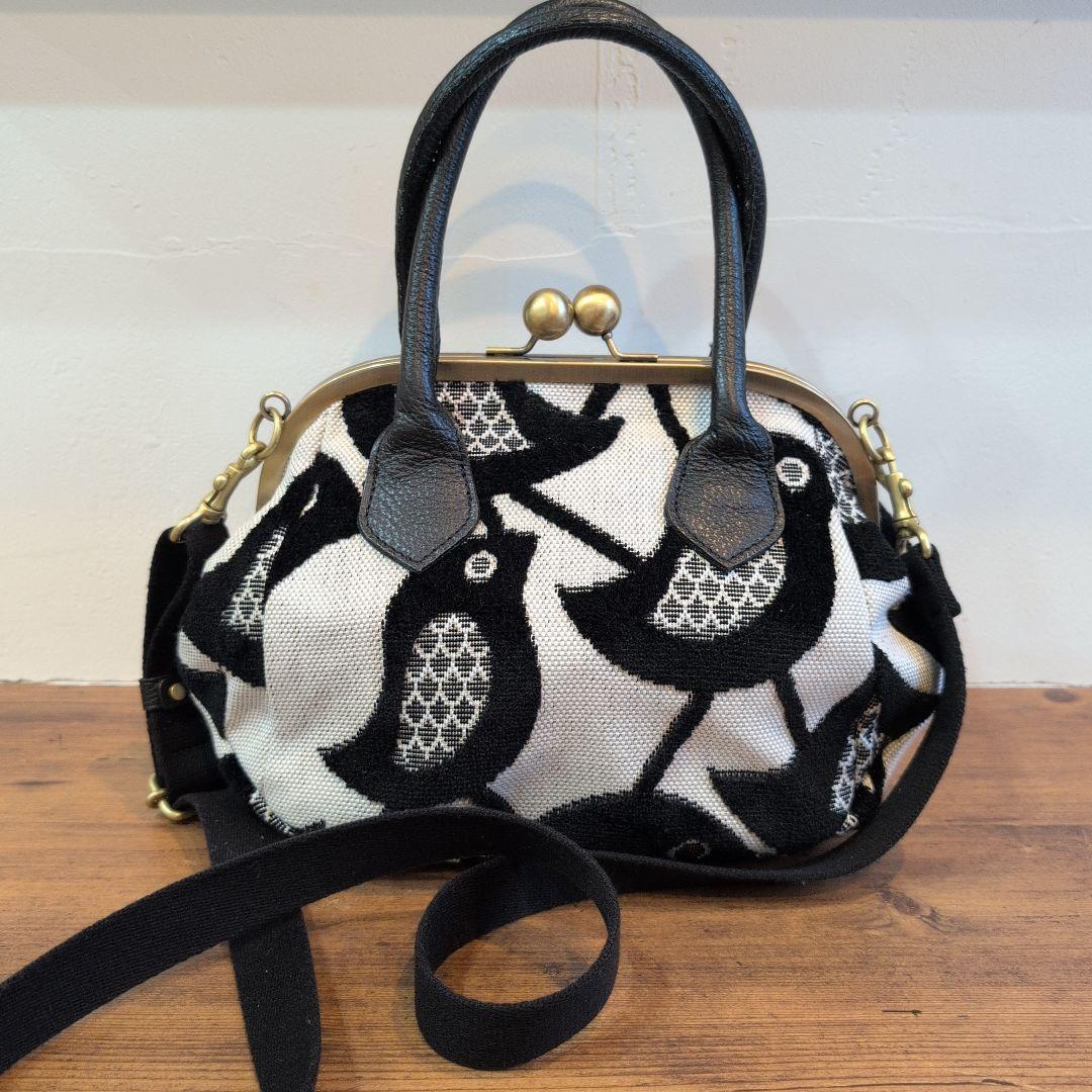 ソアソウル　SOAR SOLE がま口　バック　鳥　小鳥