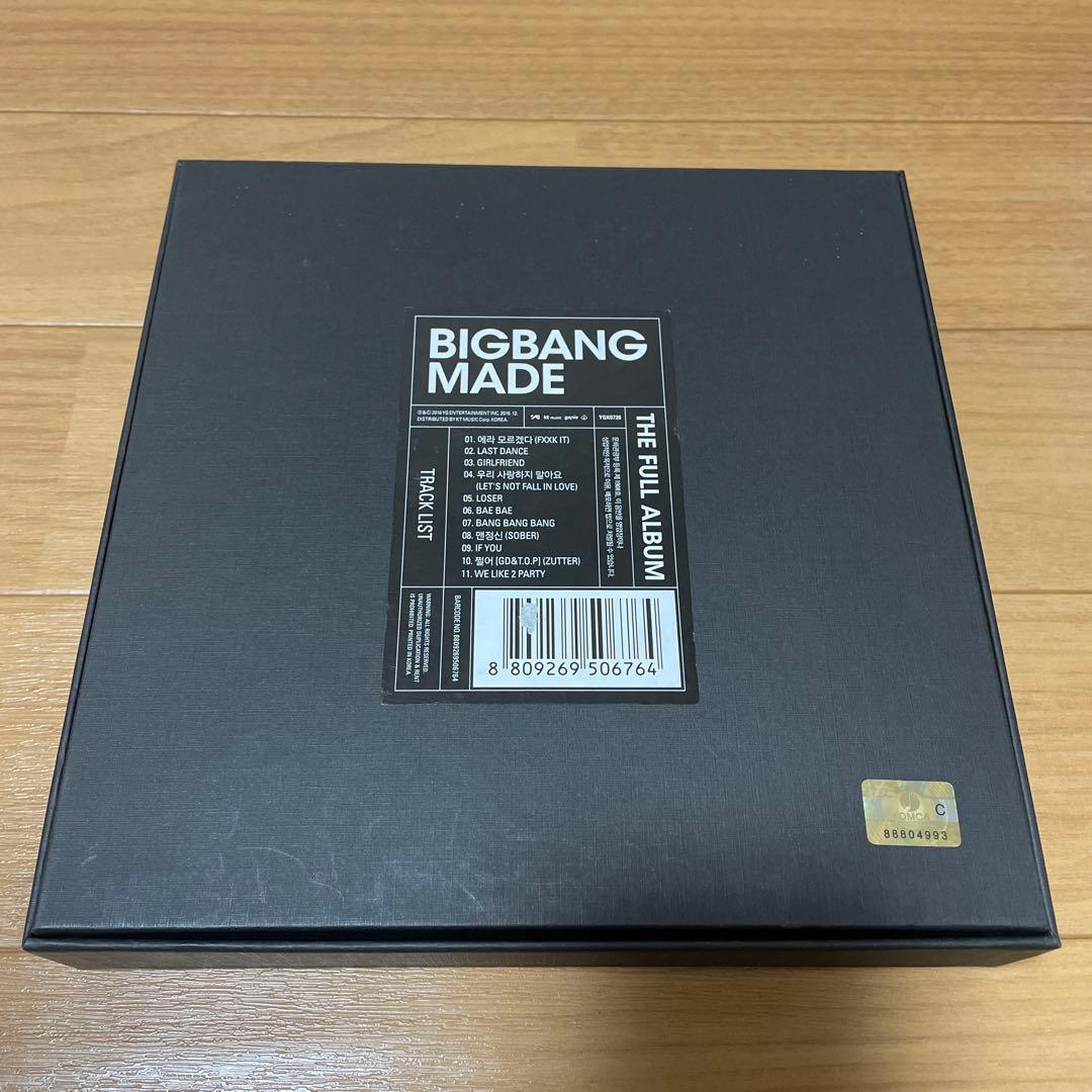 BIGBANG MADE THE FULL ALBUM 初回限定盤　韓国版