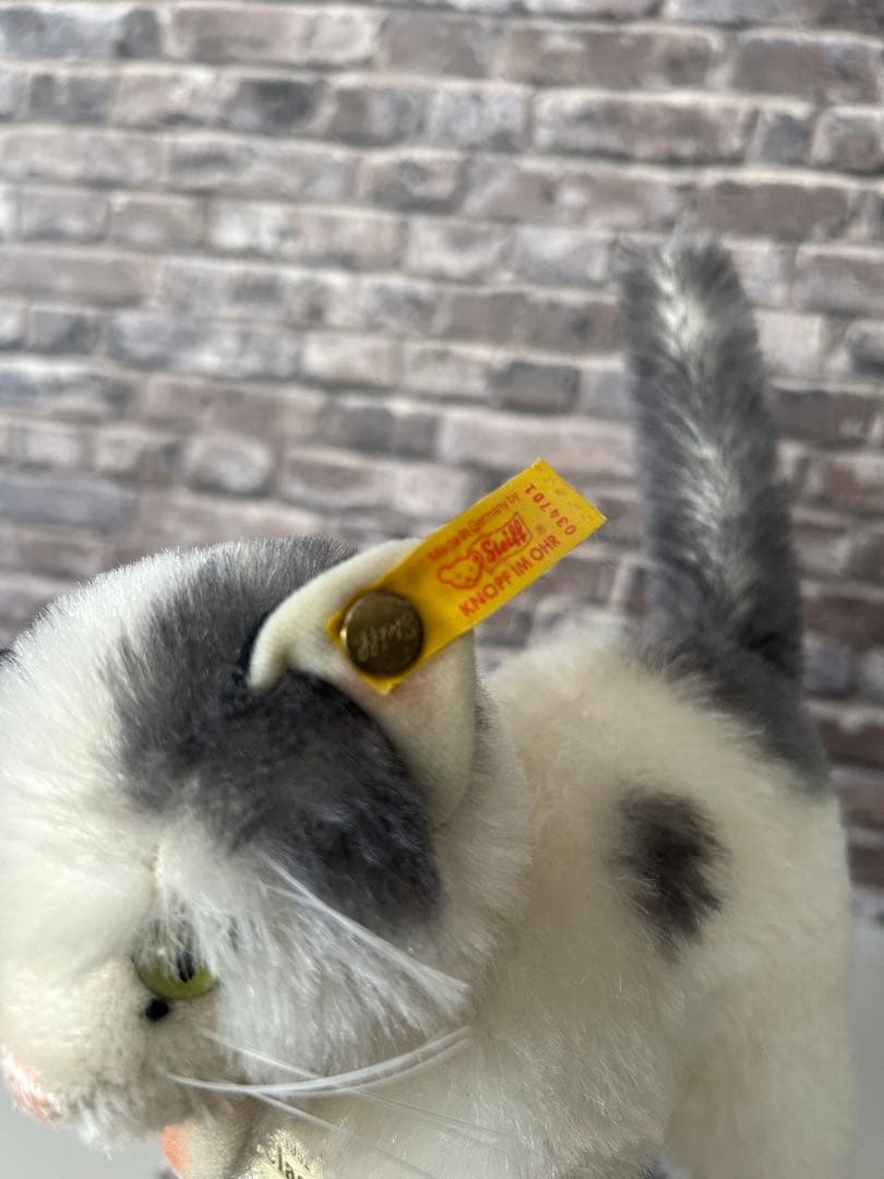 ア*リ様 シュタイフ クラシック キャットsteiff classic katz