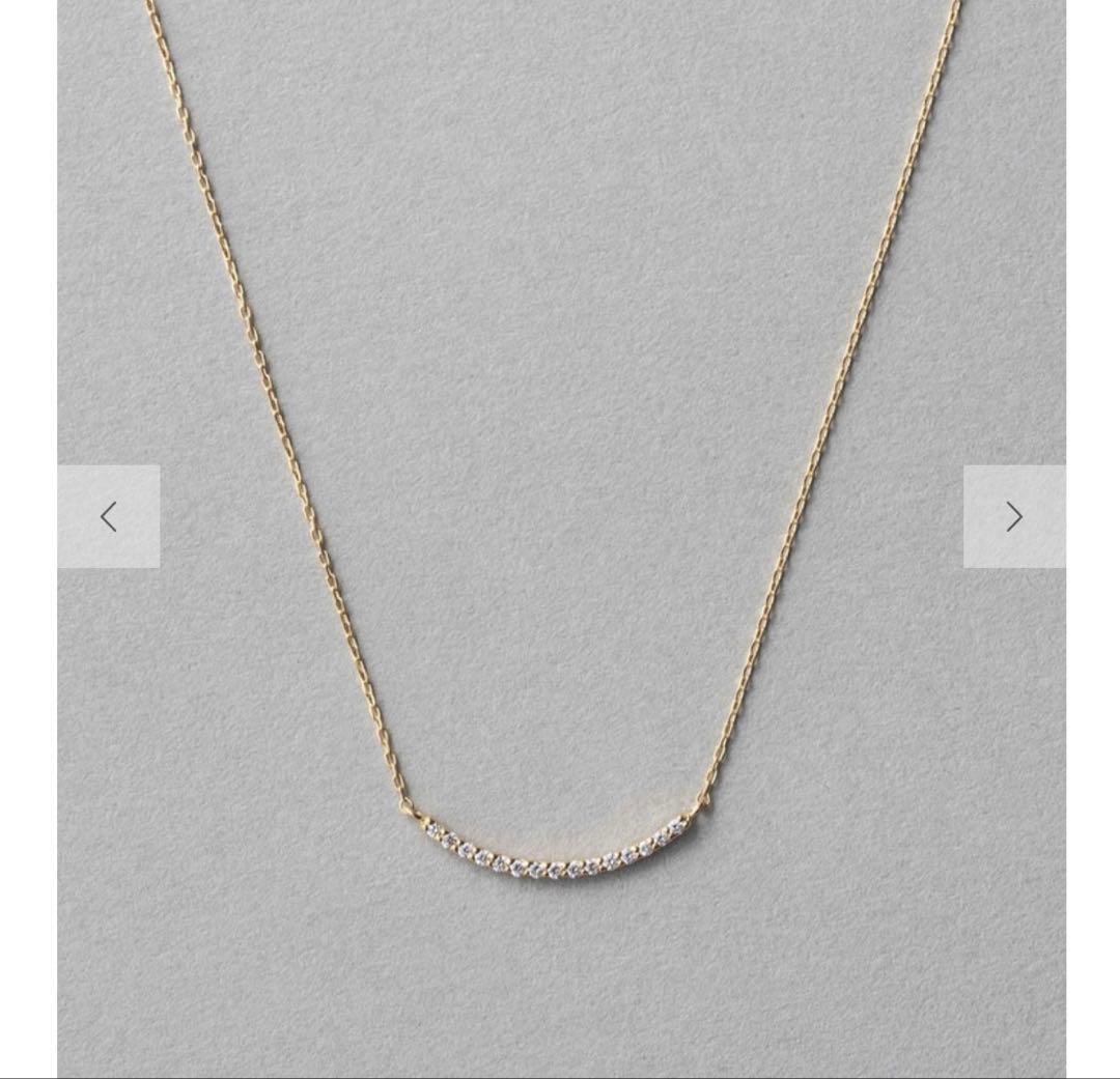 K18 パーティクル ネックレス イエローゴールド