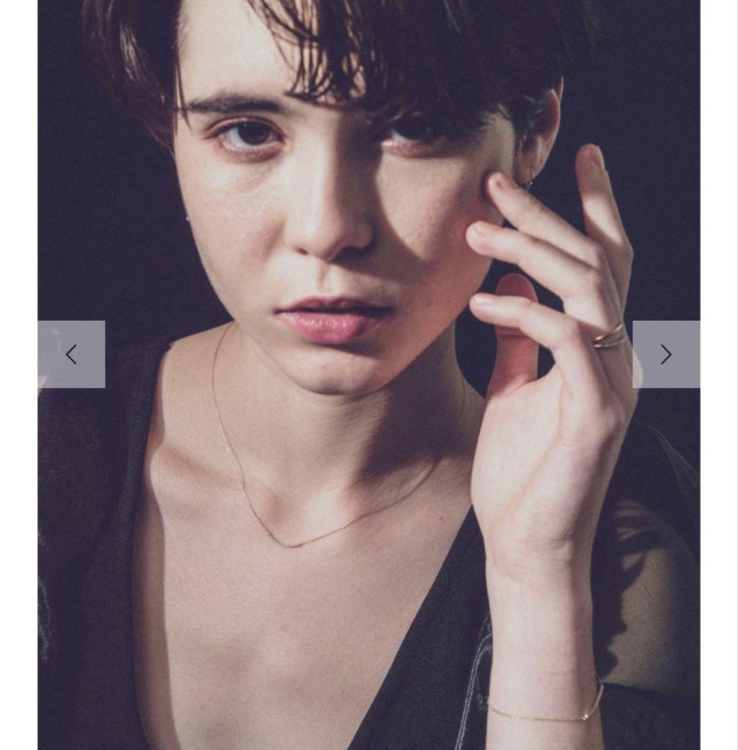 K18 パーティクル ネックレス イエローゴールド