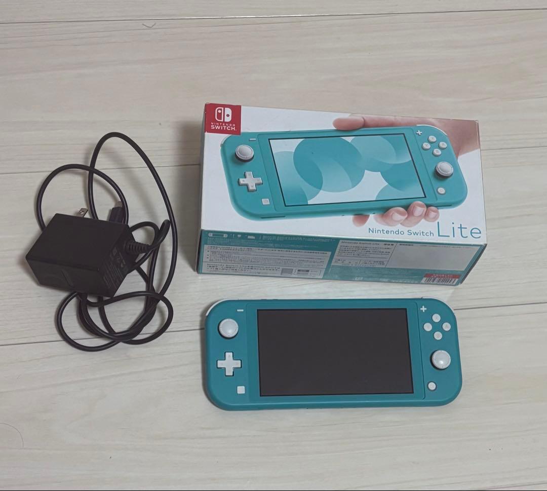 NintendoSwitchLite ターコイズ 本体+ポケモンバイオレット付き