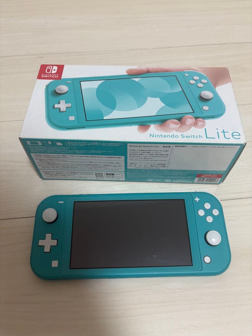 NintendoSwitchLite ターコイズ 本体+ポケモンバイオレット付き