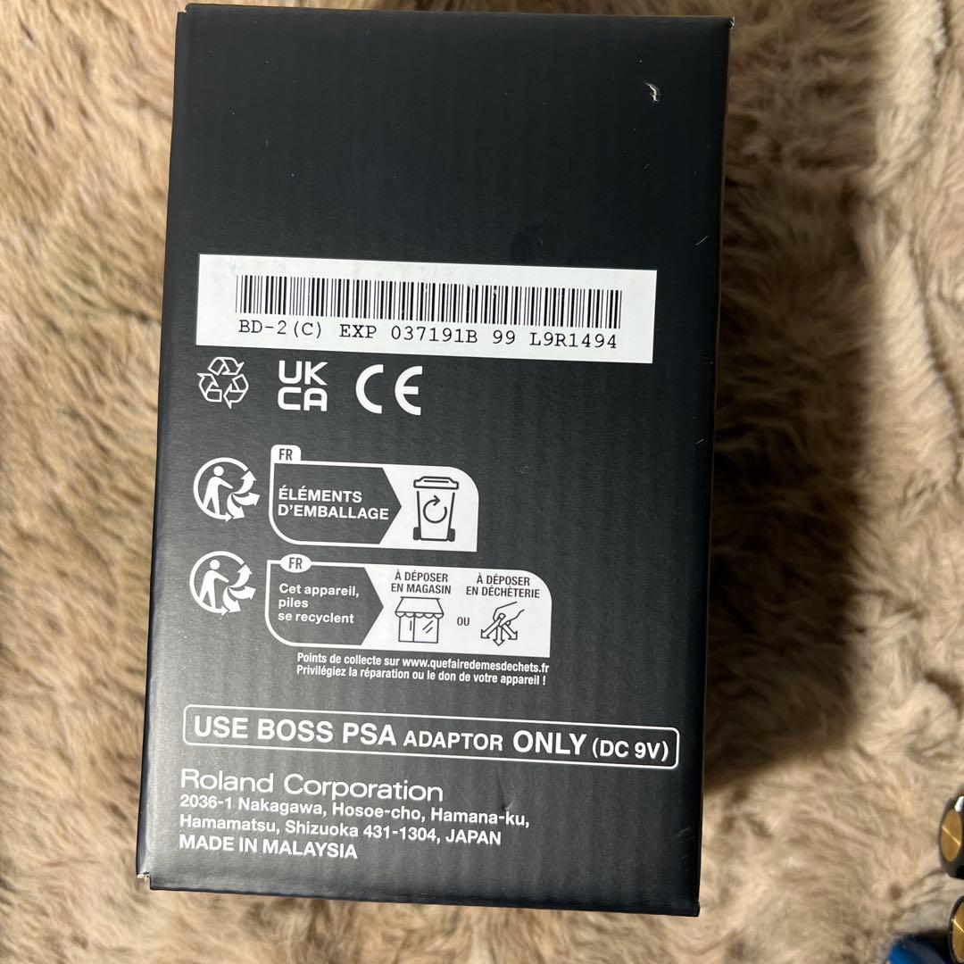 BOSS -BD2 Blues Dオーバードライブ ブルースドライバー