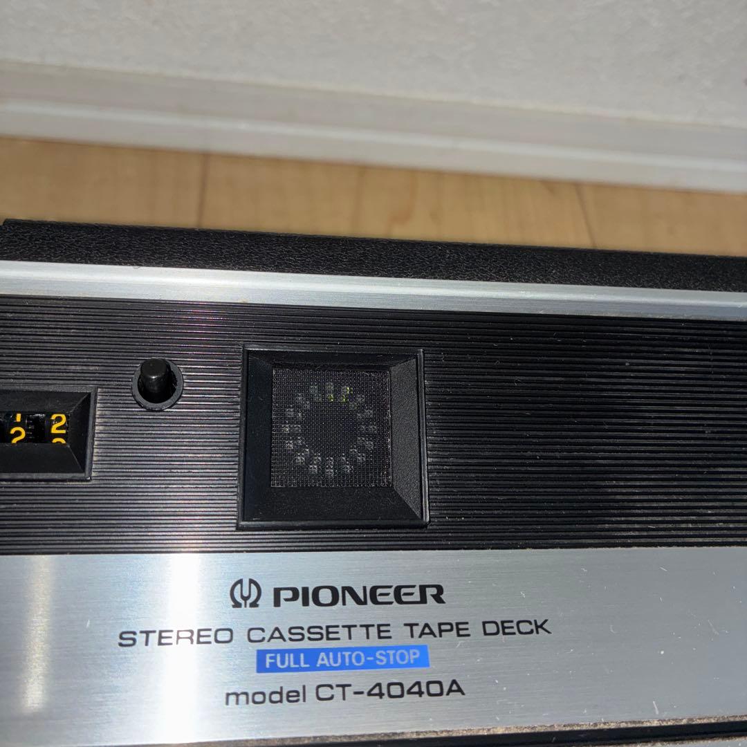 パイオニア　CT-4040A カセットデッキ 　動作ok