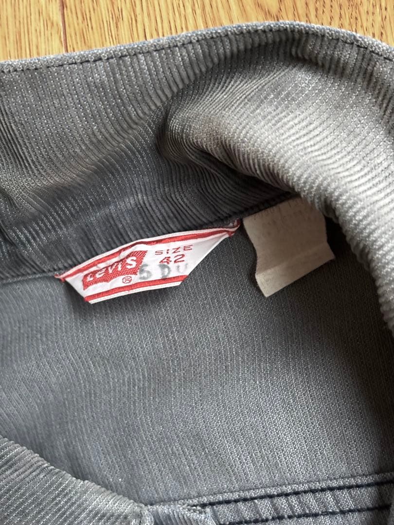 70's 鬼フェード levi's 70505 コーデュロイ 42 ビッグサイズ