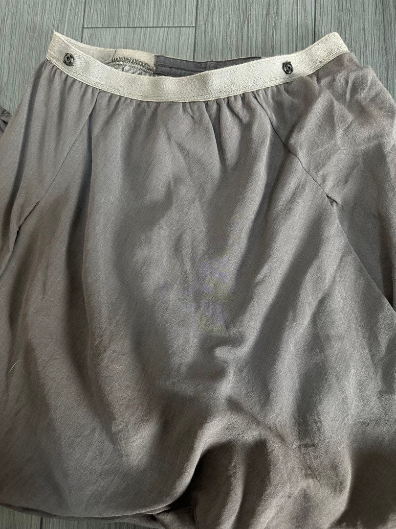 リックオウエンス 変形ウエストパーツ付き ショートパンツ