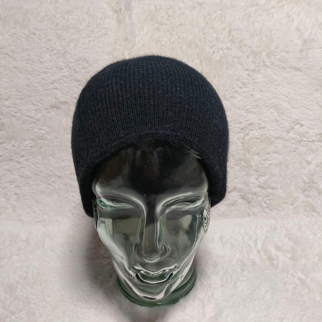 まさ様【✨新品✨】Theory セオリー◎アルパカ混リブ編みニット帽　黒