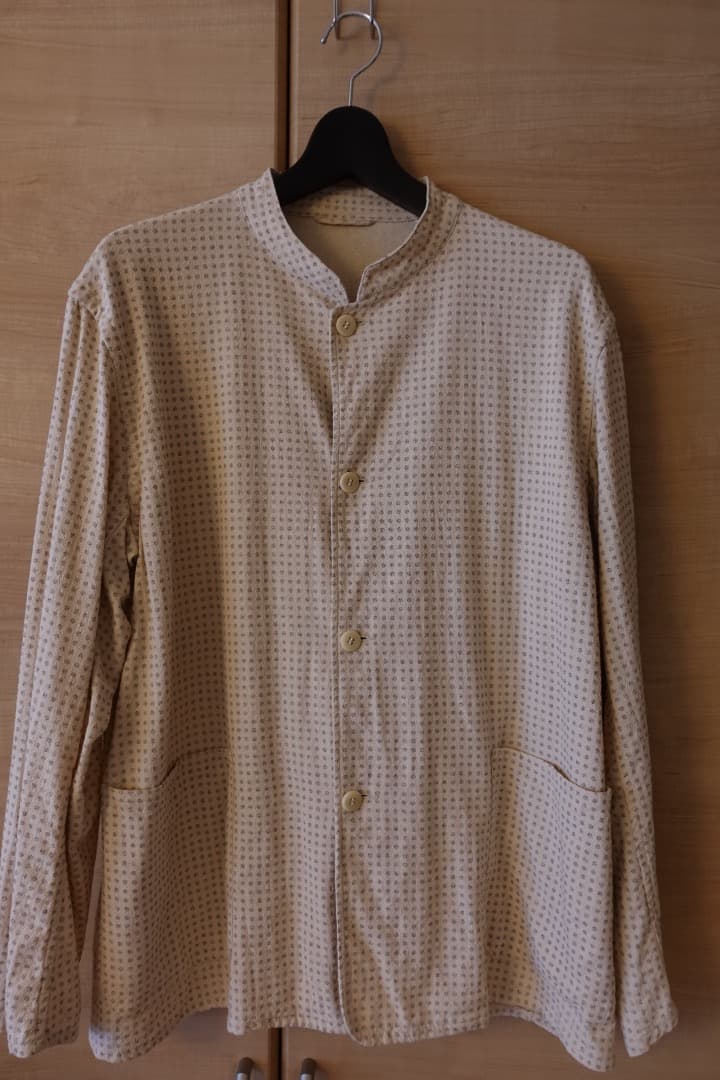 comoli S/C ドットスタンドカラージャケット サイズ2