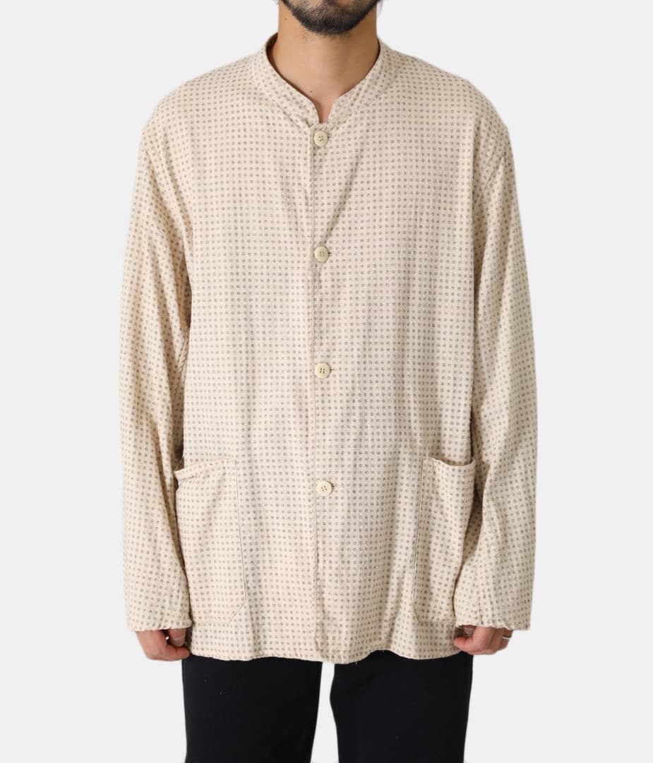 comoli S/C ドットスタンドカラージャケット サイズ2