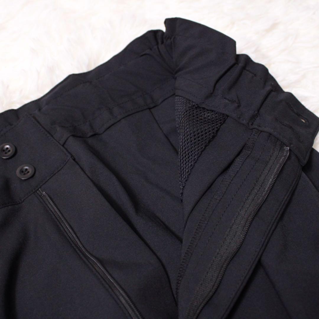 希少 lelill レリル オールウェザー チノパンツ モード ワイド バルーン