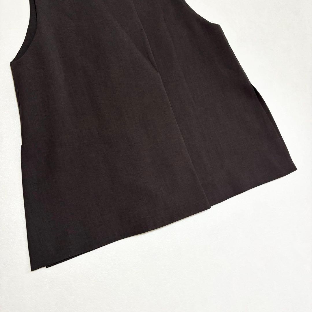 人気 2024 マルゥユナイテッドアローズ ウエストベルトジレ ブラウン