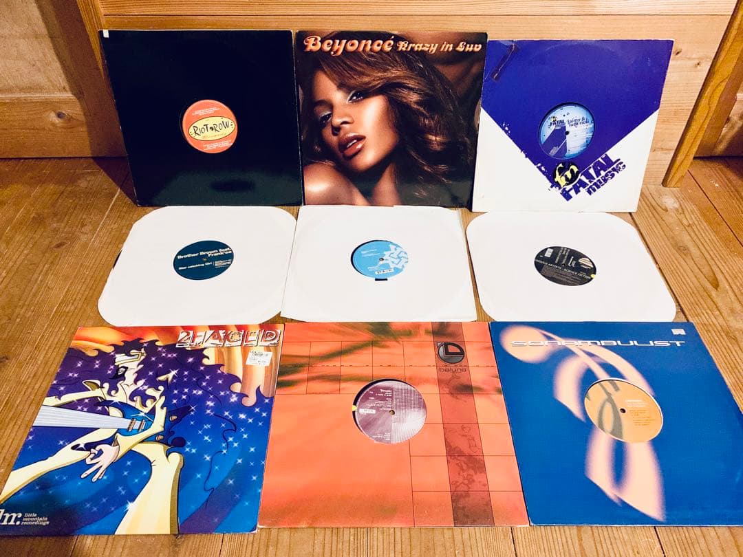 Techno, house, trance , レコード、55枚セット