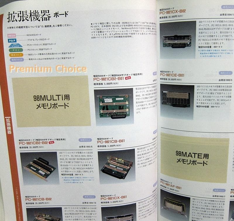 NEC PCシリーズ 総合プロダクトガイド 1995 Autumn 業務用