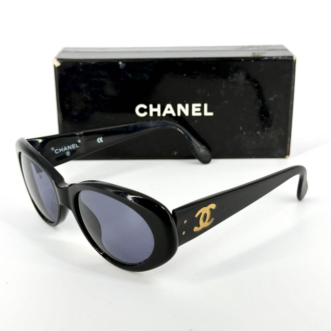 CHANEL ココマーク 05974 サングラス ブラック シャネル ゴールド