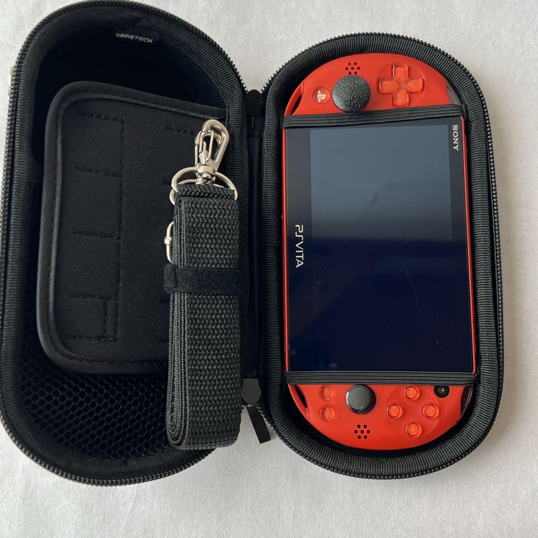 動作OK✨【訳あり】SONY PSVita PCH-2000 メタリック・レッド