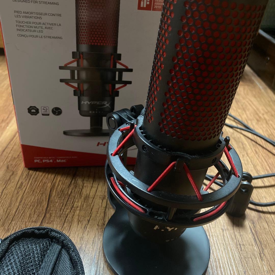 SHURE シュア イヤホン 有線　HyperX QuadCastセット