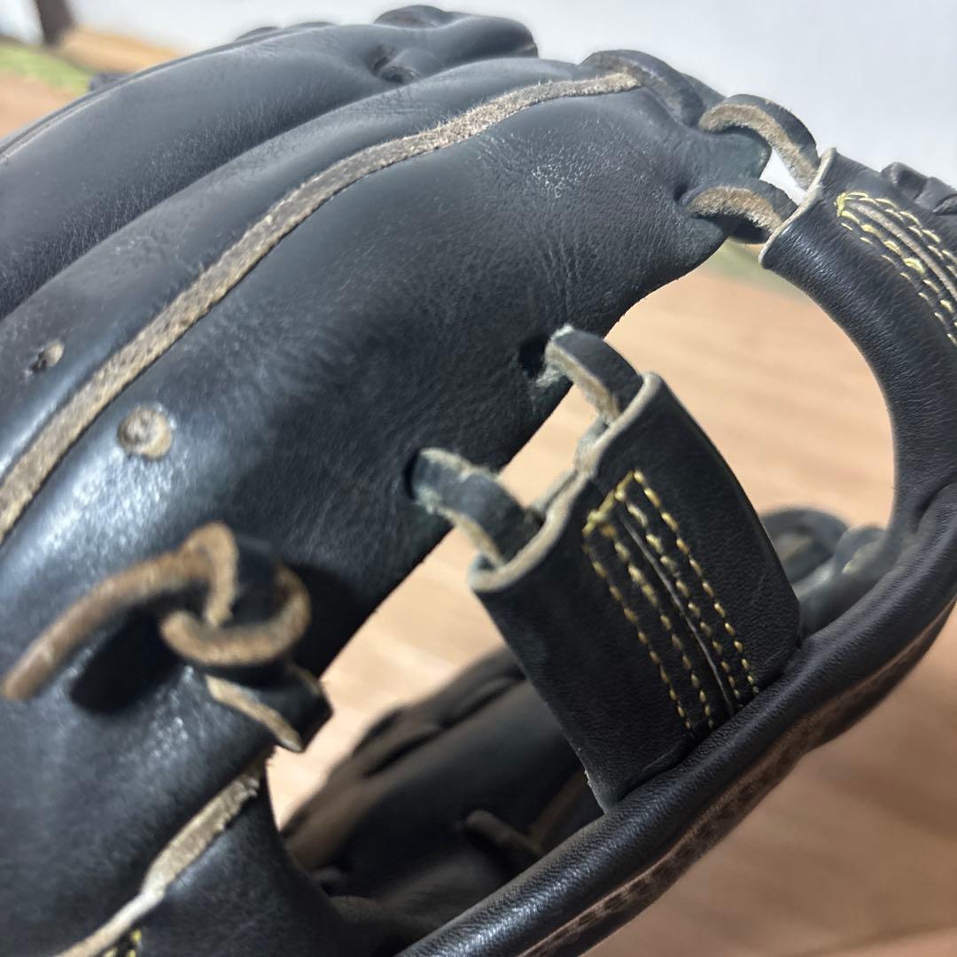ミズノ　グローバルエリート硬式　内野グローブ 黒 最終値下げ　本日消します