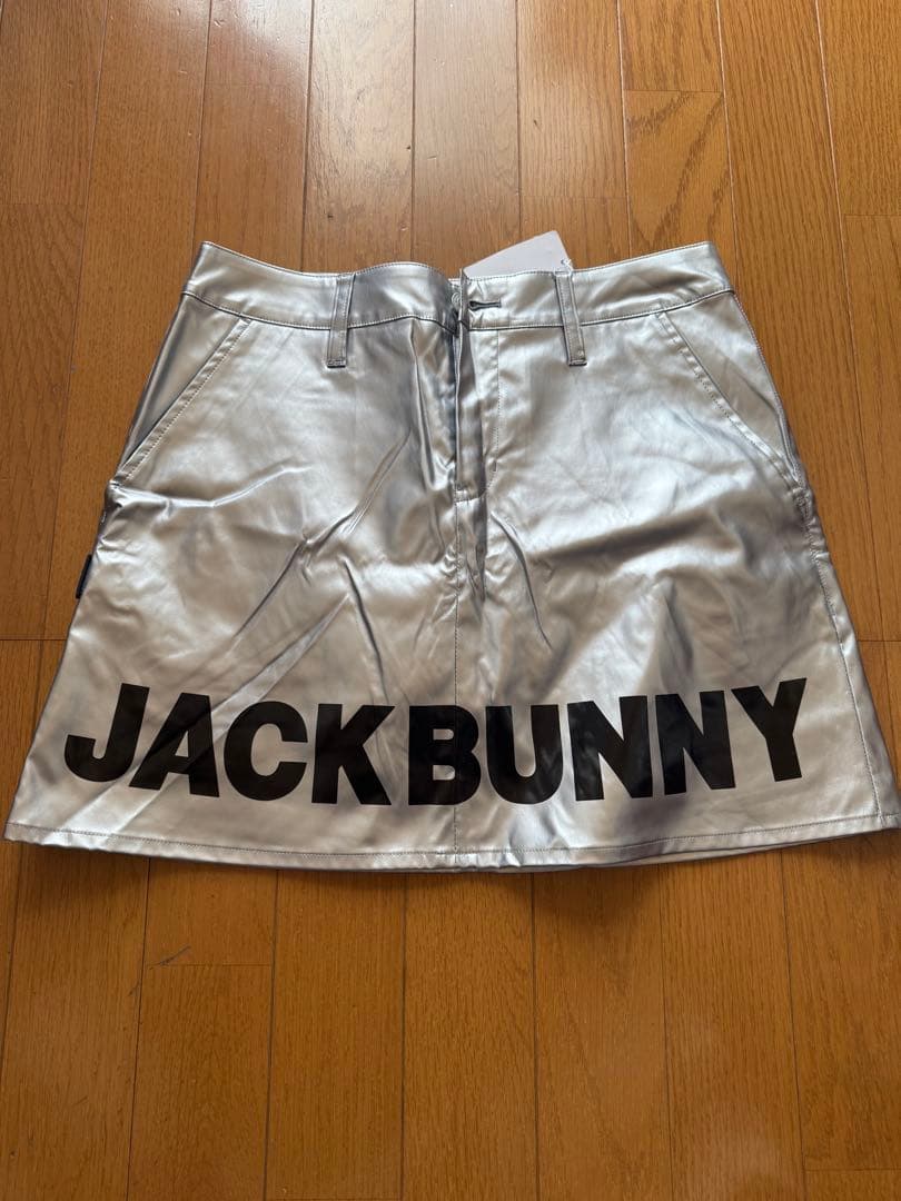 JACK BUNNY シルバー ミニスカート サイズ2