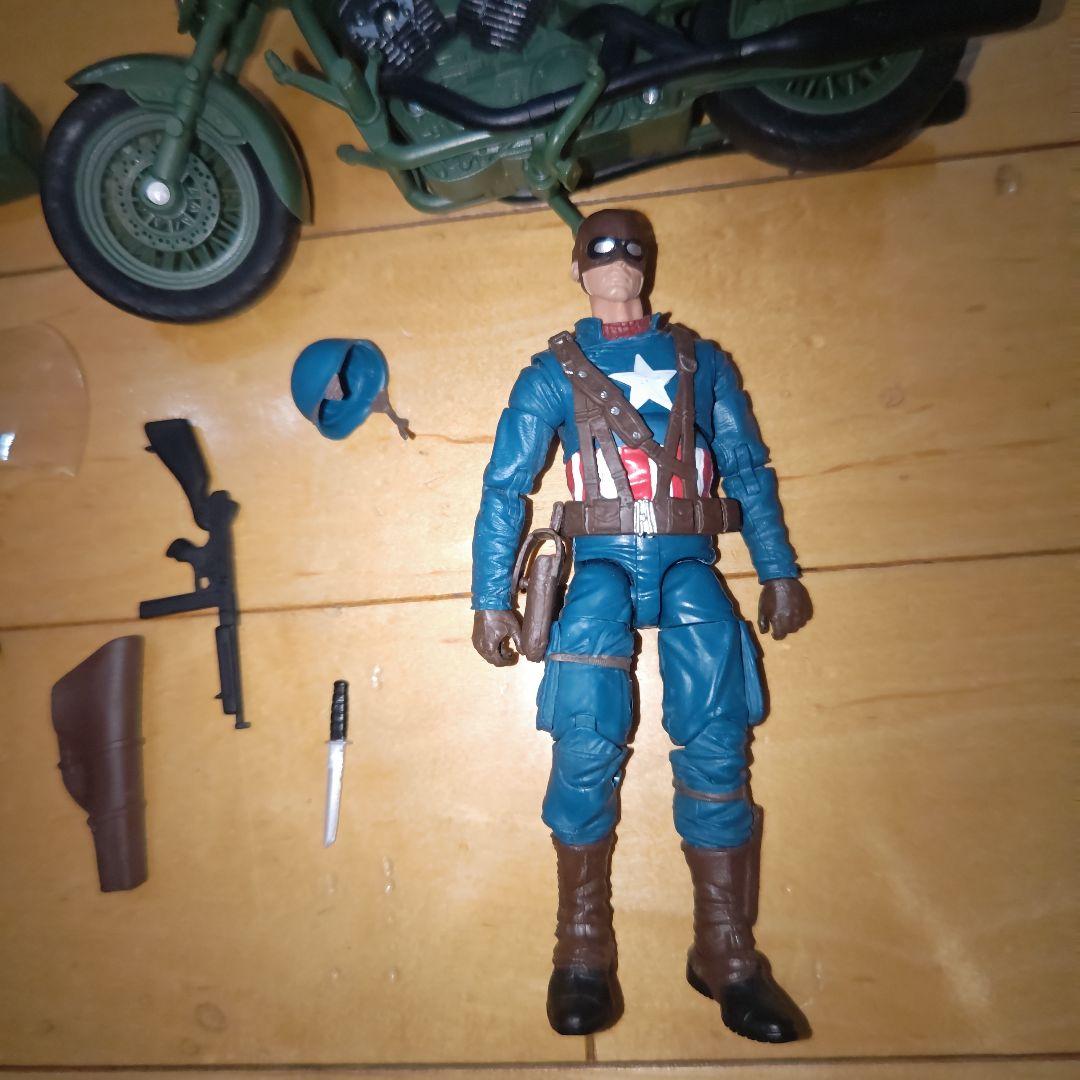 マーベルレジェンド キャプテン・アメリカ＆バイク