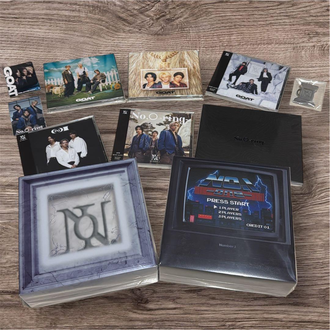 Number_i GOAT No.0 -ring- No.l 特典付 公式写真付