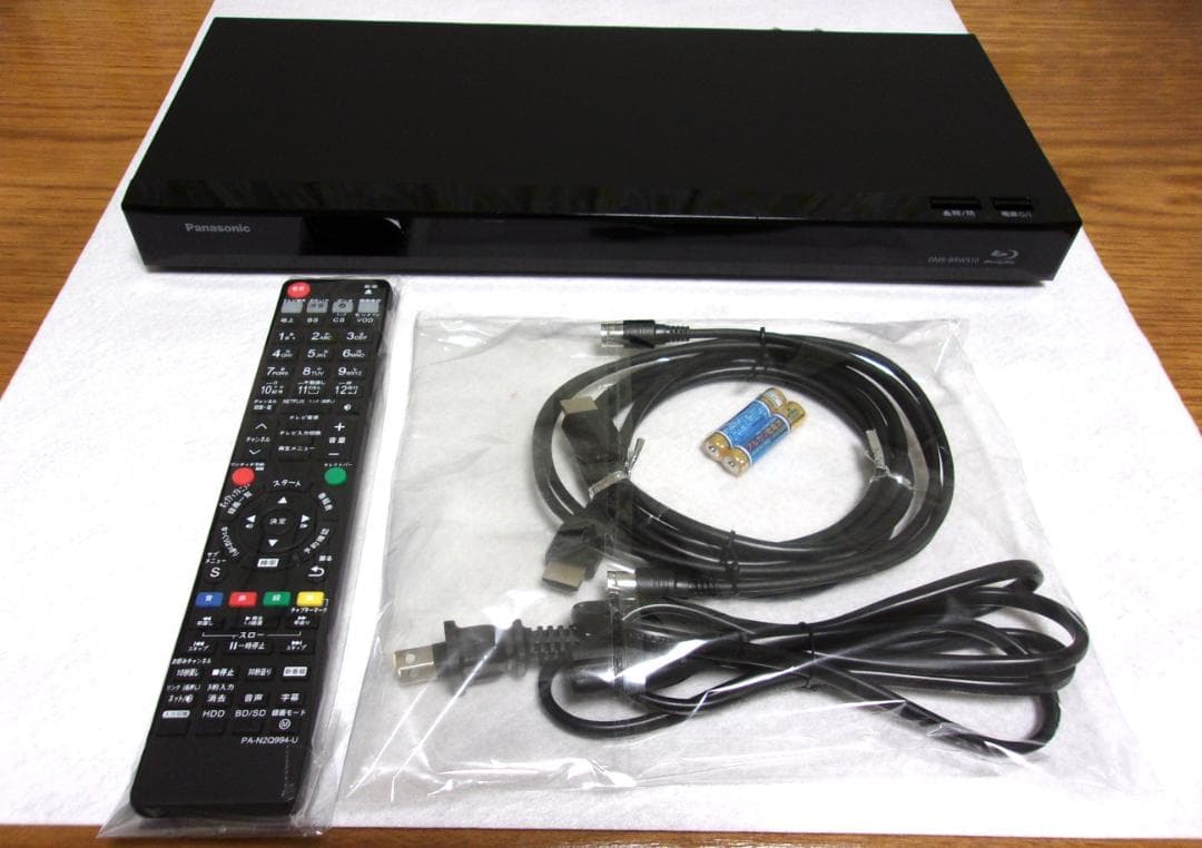 ■4K/パナソニック ブルーレイレコーダー DIGA DMR-BRW510