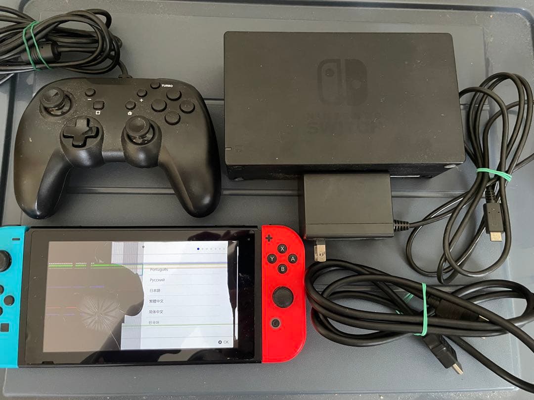 ニンテンドーSwitch 画面割れ、Joy-Con操作不良