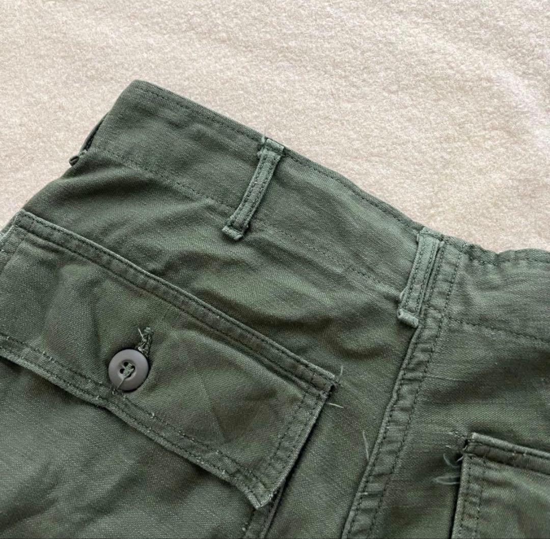 【W32×L31】 60年代 60s usarmy ベイカーパンツ og107