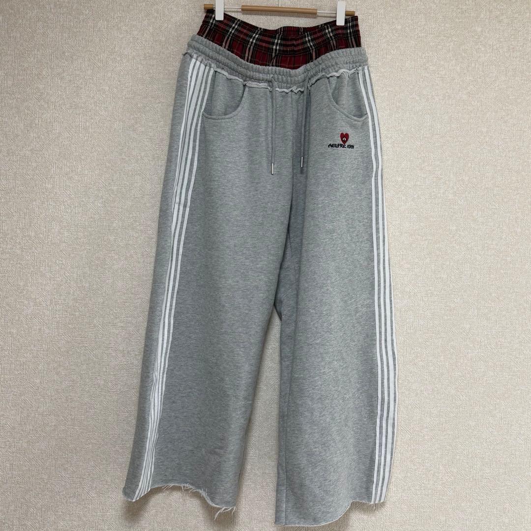 Aelfric Eden レイヤード スウェットパンツ