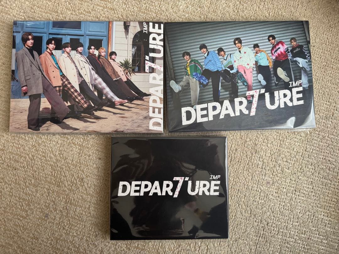 IMP. DEPARTURE 3枚セット