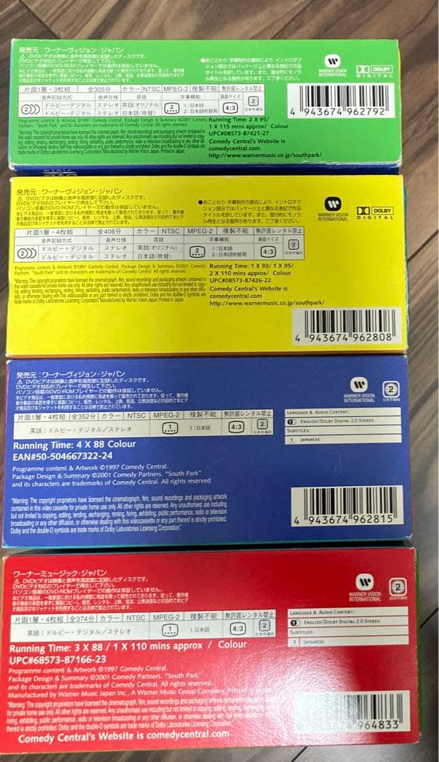 サウスパーク DVD BOX SOUTH PARK