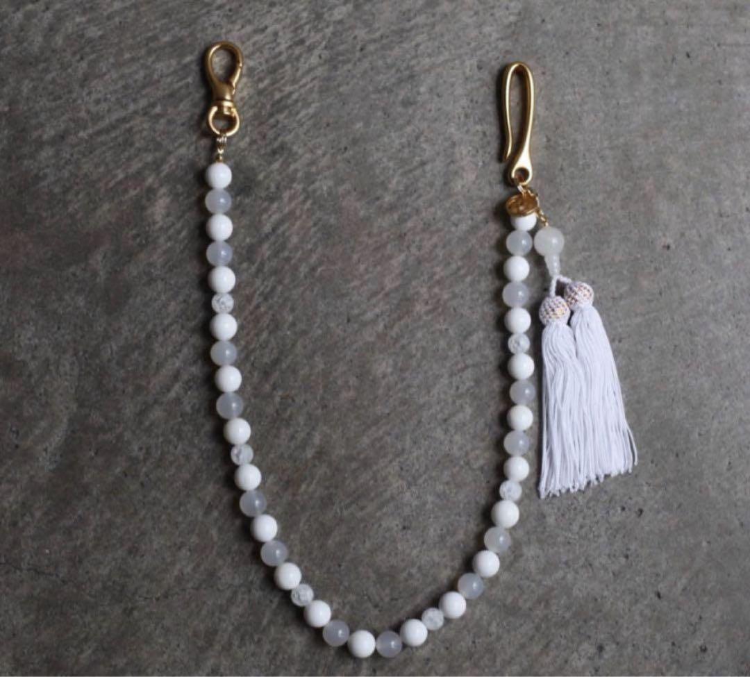 soshiotsuki 数珠ウォレットチェーン 24aw