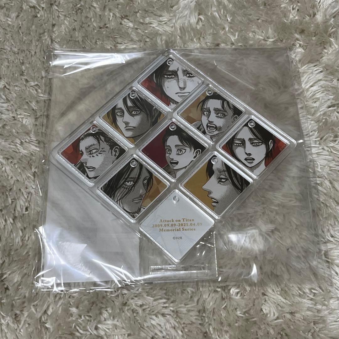 進撃の巨人 Anique 巨人大戦 缶バッジ アクリルコレクション エレン