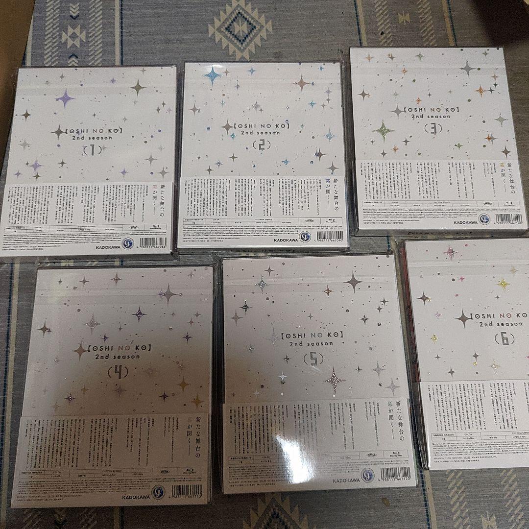 推しの子 2期 BD/BluRay 1-6巻セット