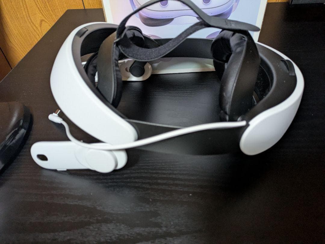 Quest3 512GB + ヘッドストラップ、フェイスクッション