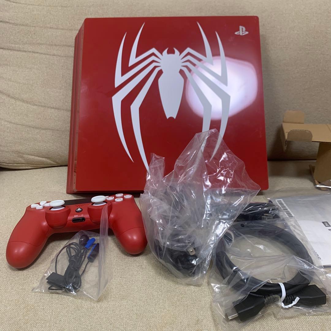 PS4　pro　スパイダーマン リミテッドエディション プレステ4　プロ 本体