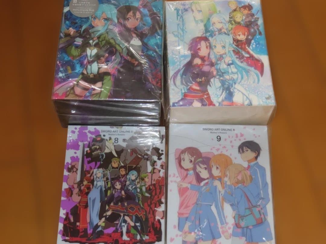 美品 アニメDVD[全9巻セット]ソードアート・オンラインⅡ 1~9
