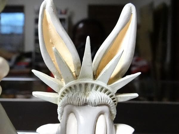 90年代 ビンテージ ワーナーブラザーズ バックスバニー 自由の女神 フィギュア