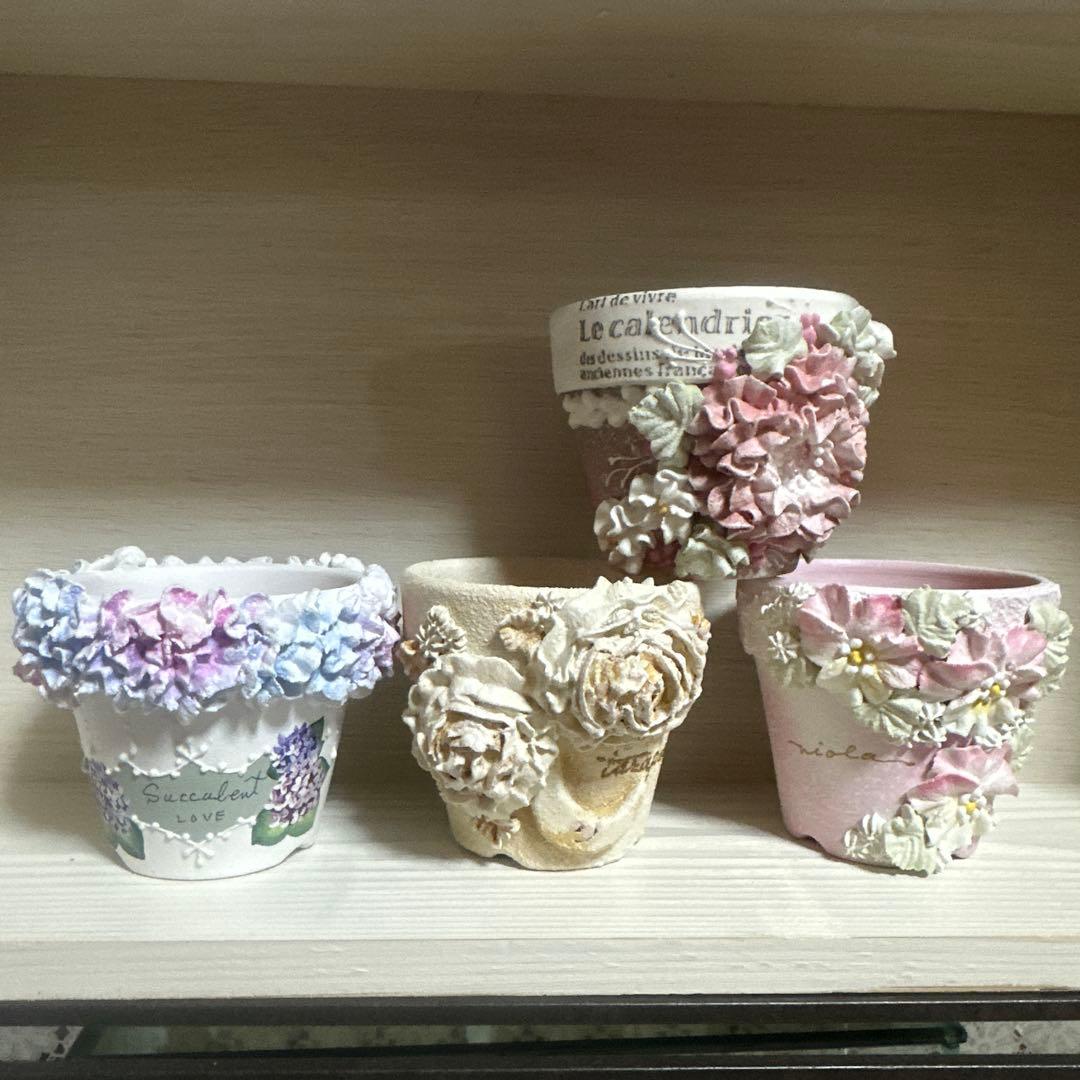 リメイク鉢 リメ鉢作家さん puchipochiさん