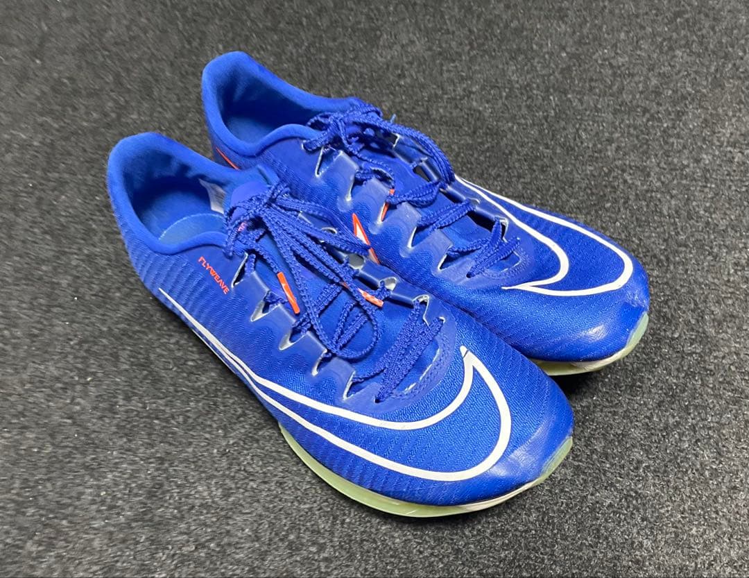 再*人様 Nike エアズーム マックスフライ1 青 パンク無し 美品【27.5