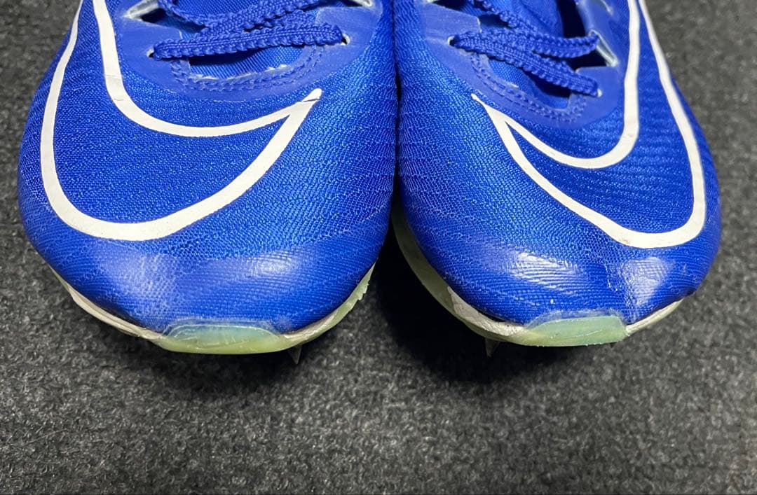 再*人様 Nike エアズーム マックスフライ1 青 パンク無し 美品【27.5