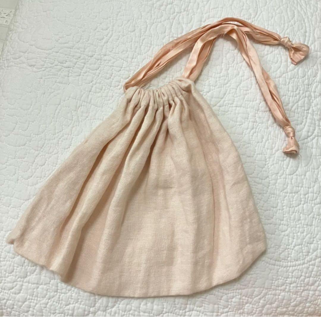 くるみ様おまとめ⭐︎ ブラウス&パンツ、ピンクリネン巾着