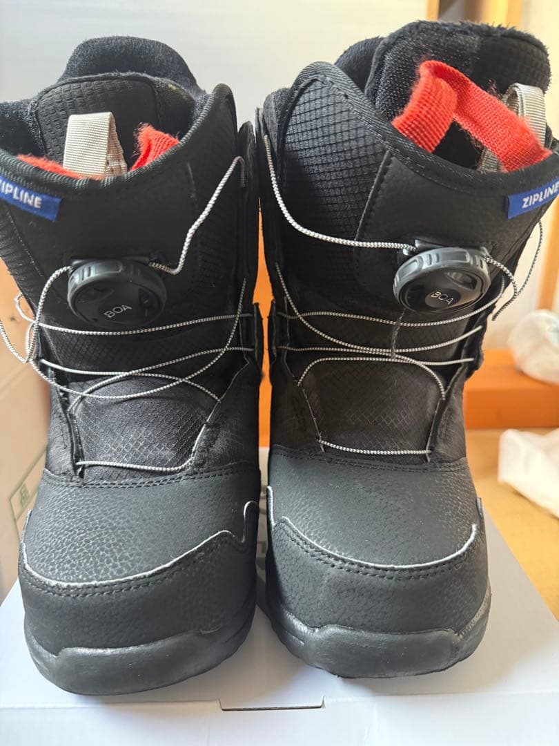 ZIPLINE スノーボードブーツ ブラック 23cm