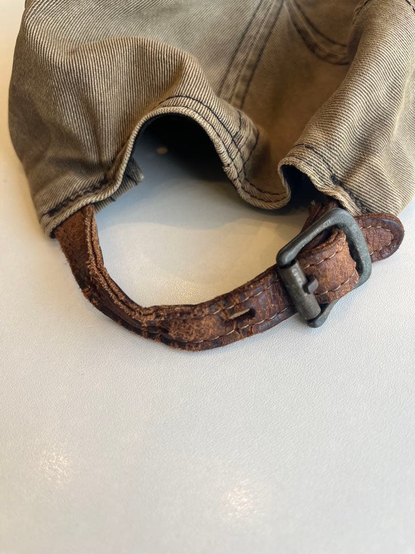 DOUBLE RL USA製　三つ星　初期デニムキャップ